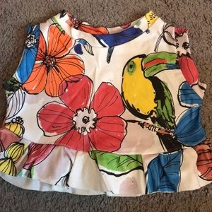 NEW Vivie & Ash Tropical Baby Crop Top